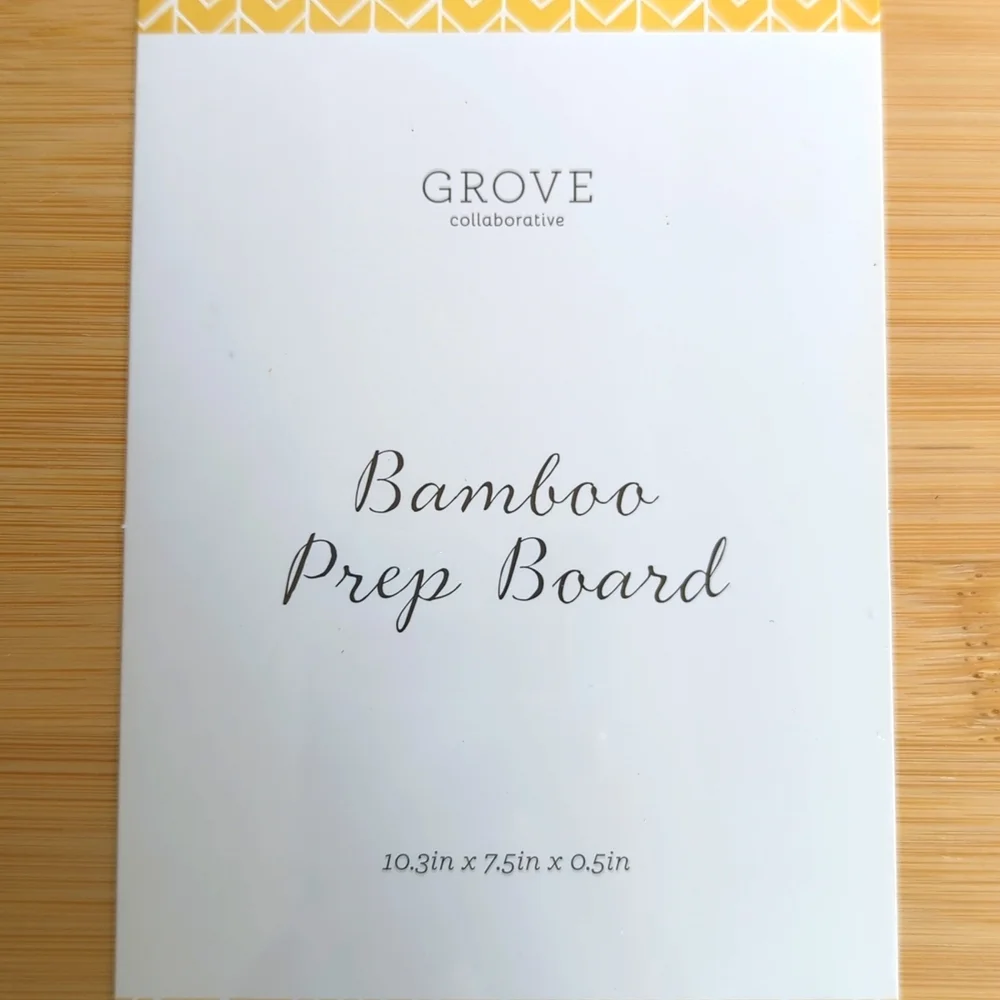 GROVE| Bamboo Prep Board